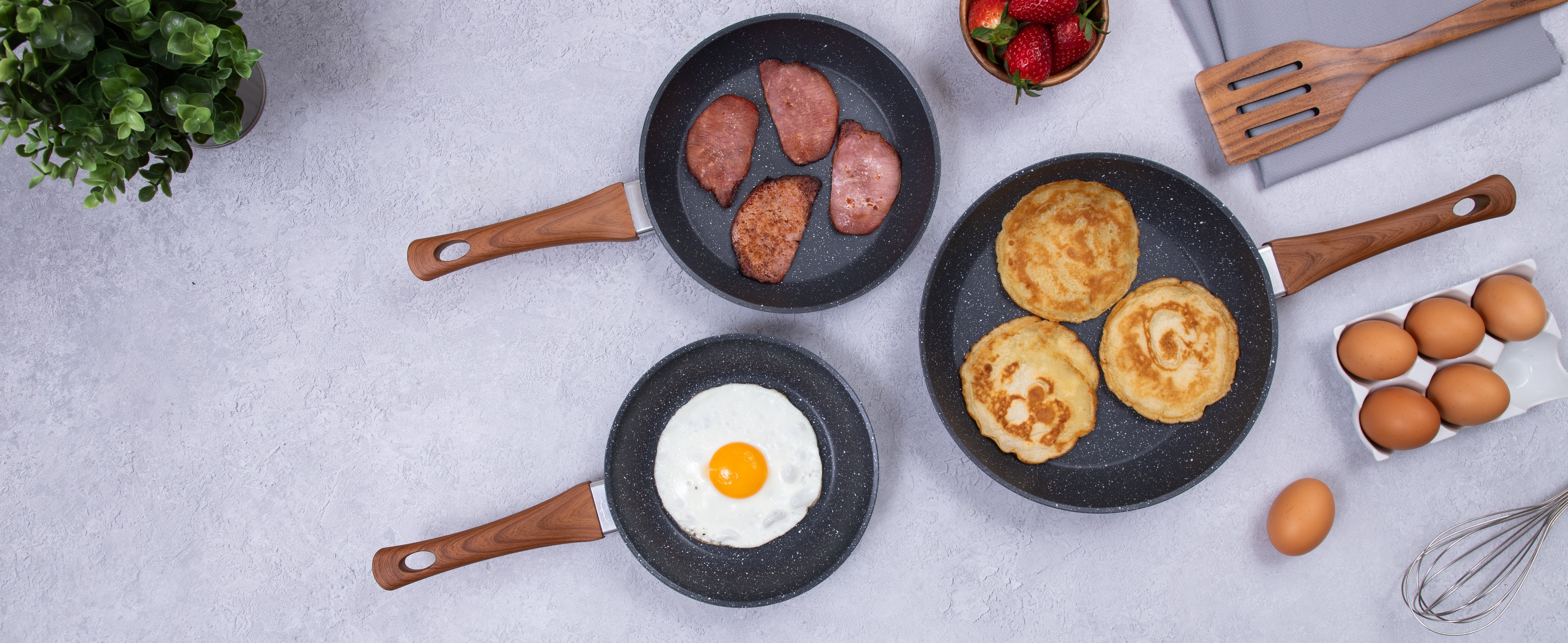 Frying Pans & Woks