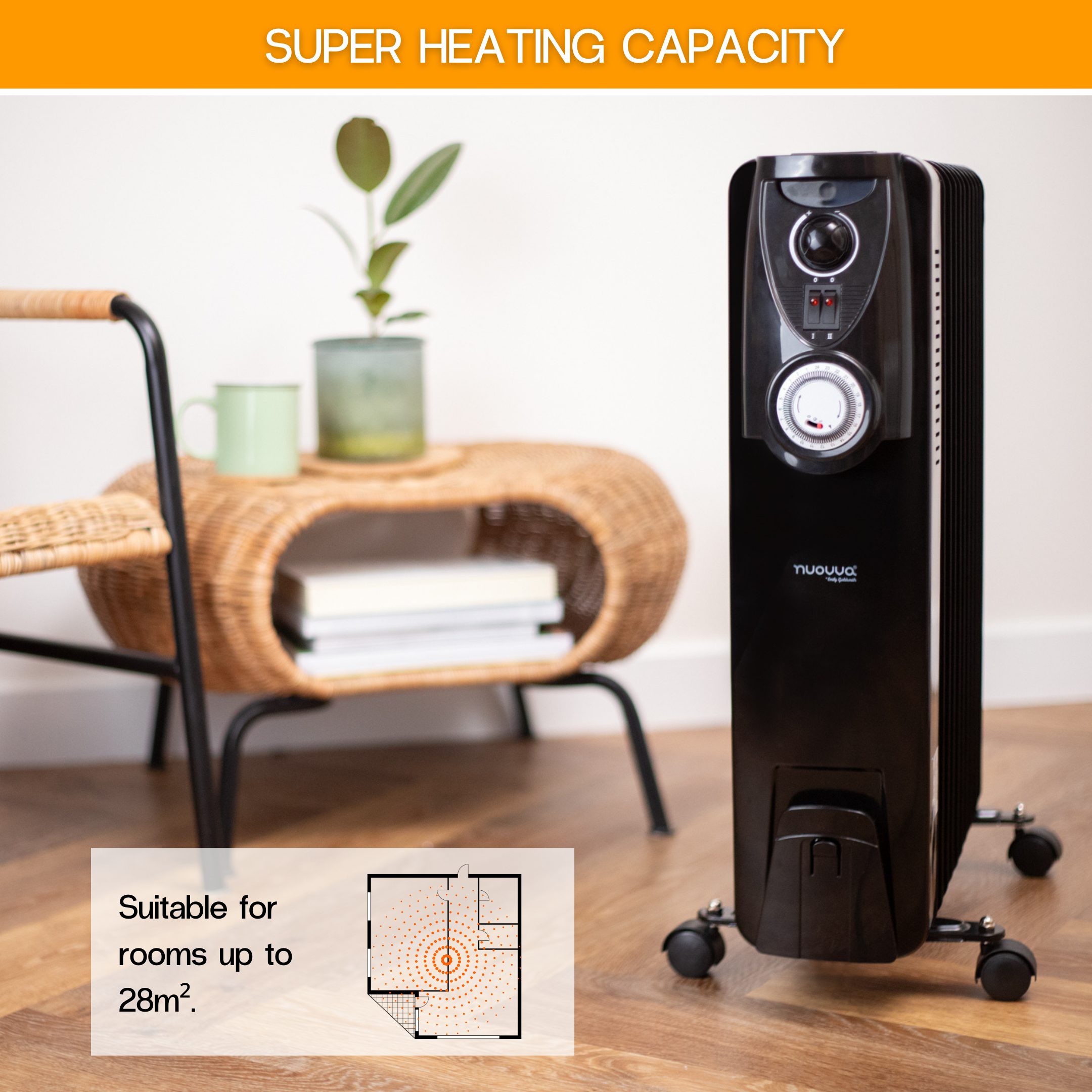 Energy Efficient Oil-Filled Radiator Heating is great for home heating.