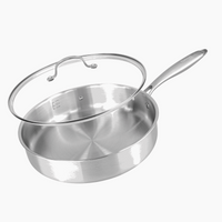 28cm Induction Hob Non Stick Saucepan – Saute Pan with Lid