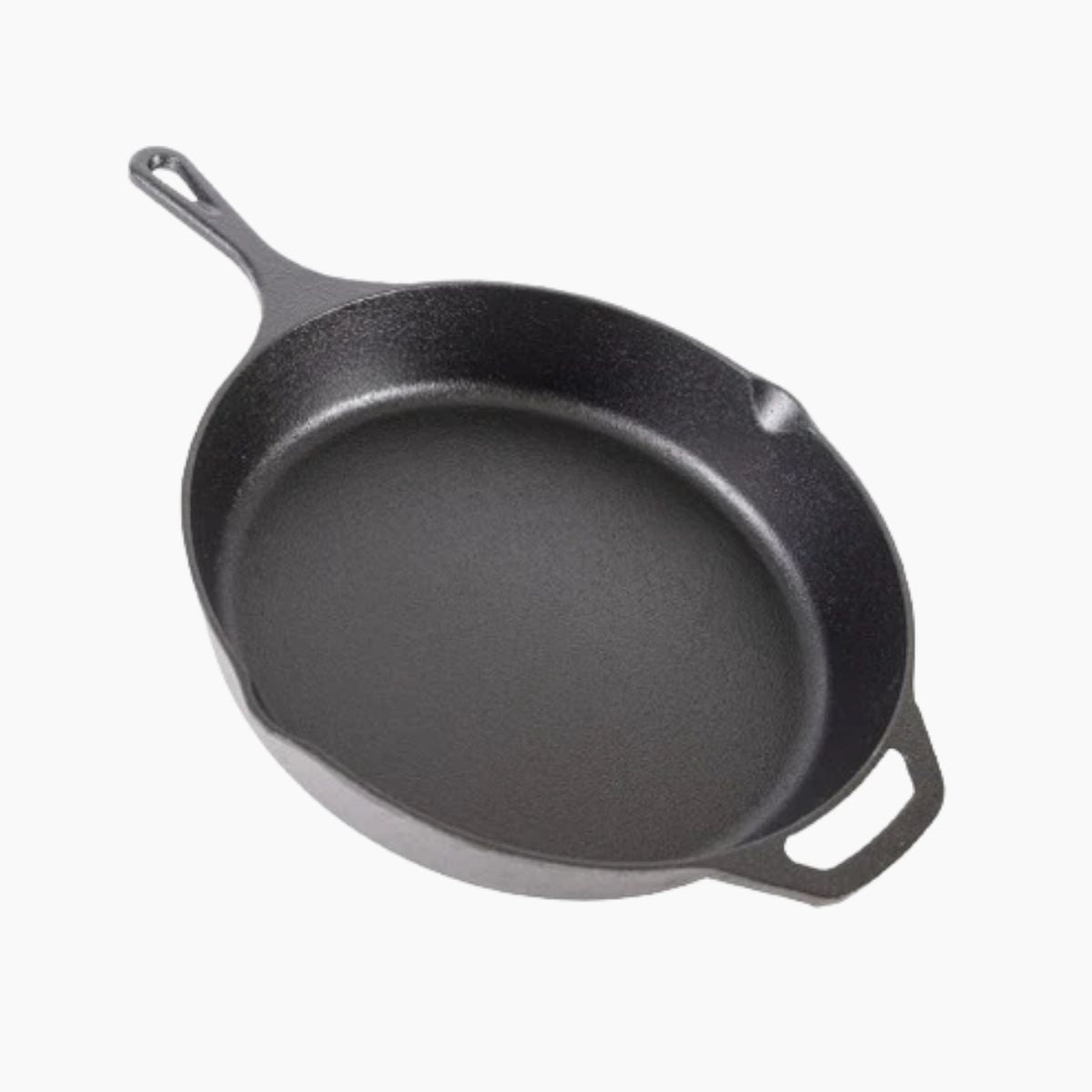 Pre-Seasoned Cast Iron Skillet Oven-Safe Cookware 30 cm