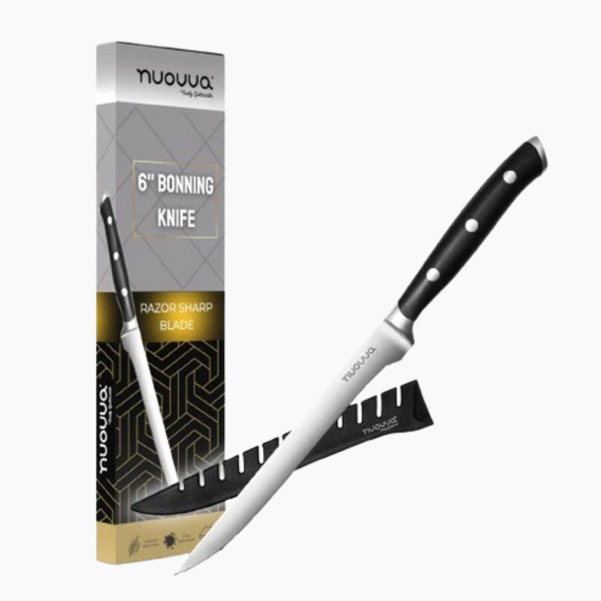 High Carbon Stainless Steel Boning Knife – 6 Inch