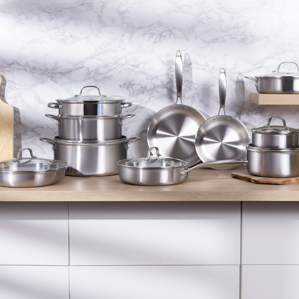 Stainless Steel Cookware Set (17pcs) User Manual