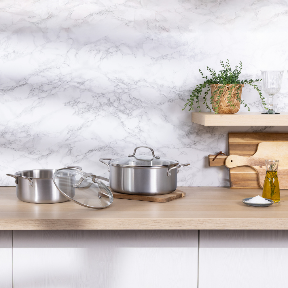 Stainless Steel Casserole Pots Set (4pcs) User Manual