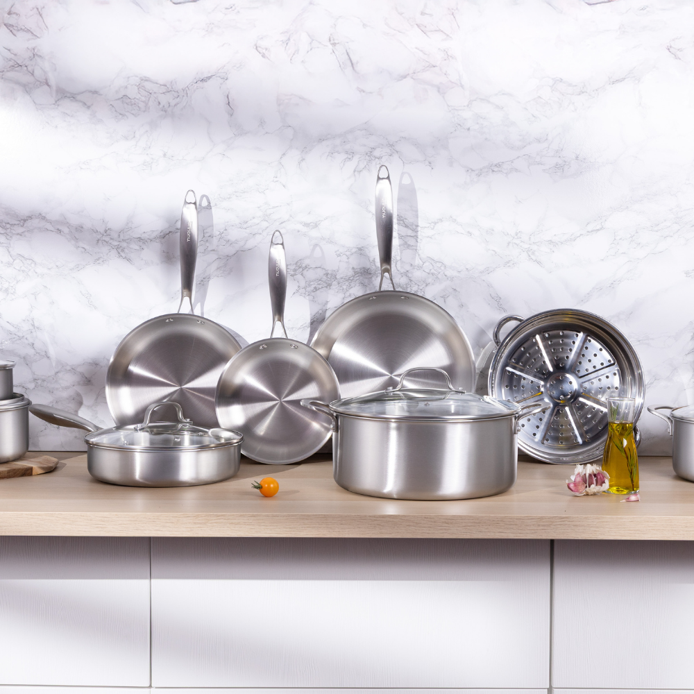 Stainless Steel Cookware Set (14pcs) User Manual