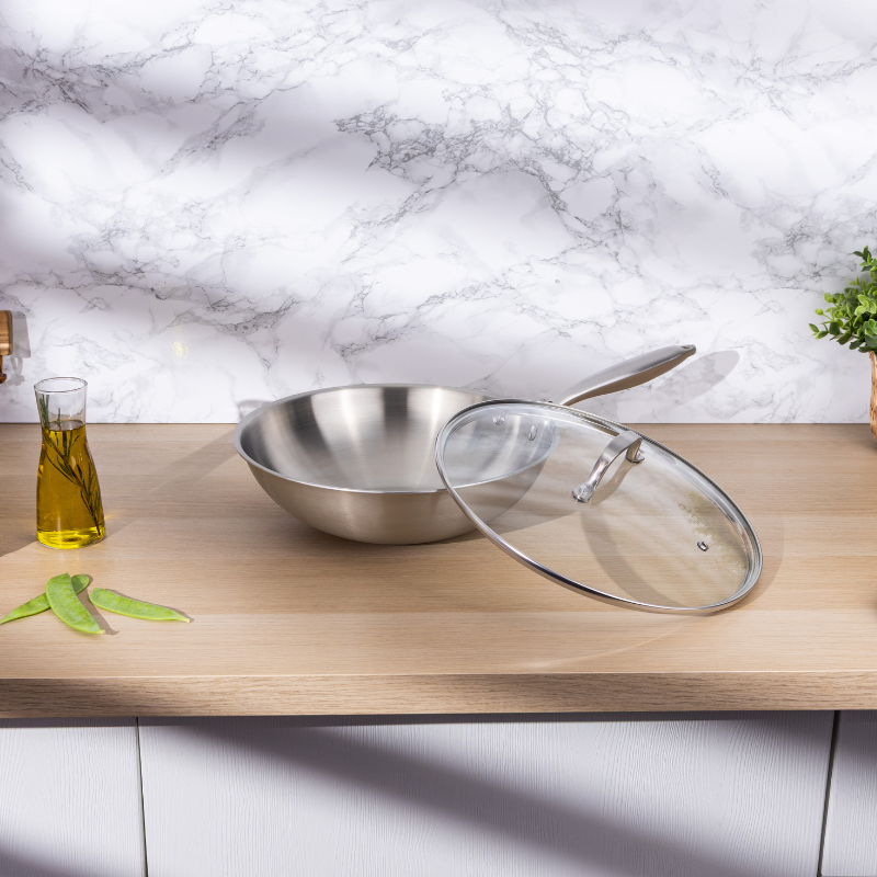 Stainless Steel Wok Pan User Manual