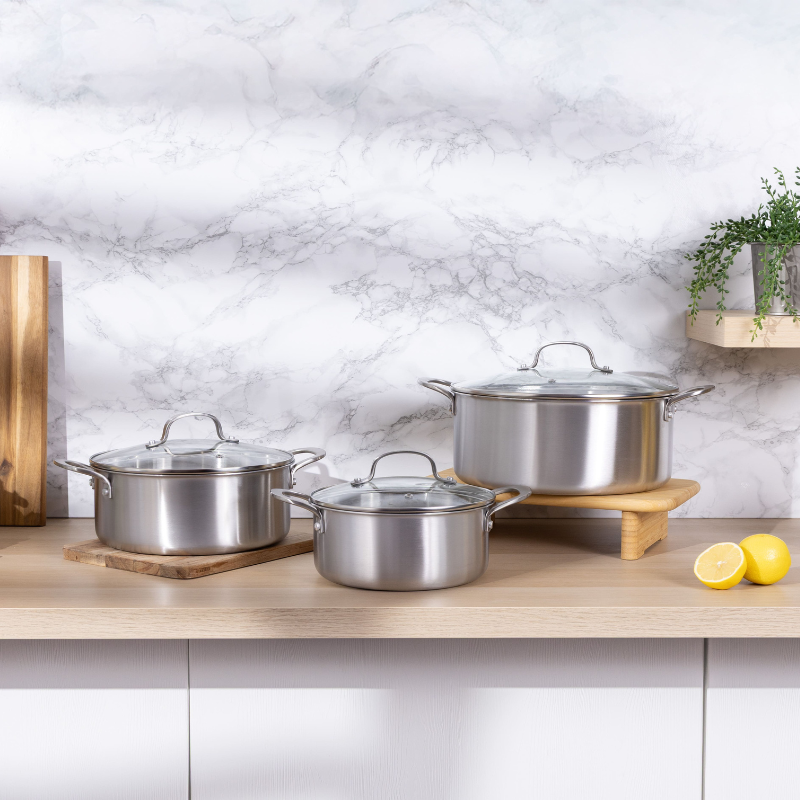 Stainless Steel Stockpot Set (6pcs) User Manual