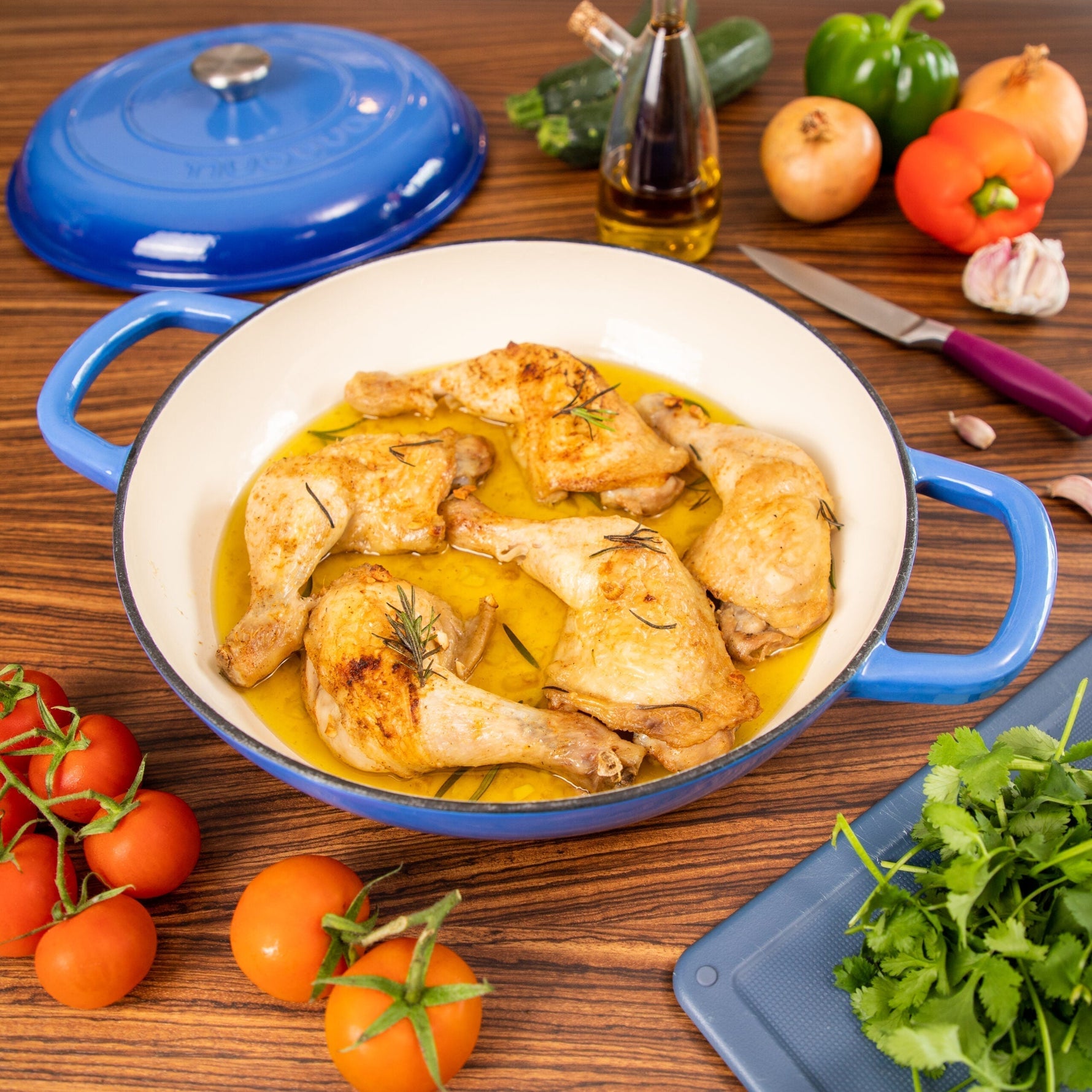 Winter - Ready Chicken and Mushroom Casserole Dish