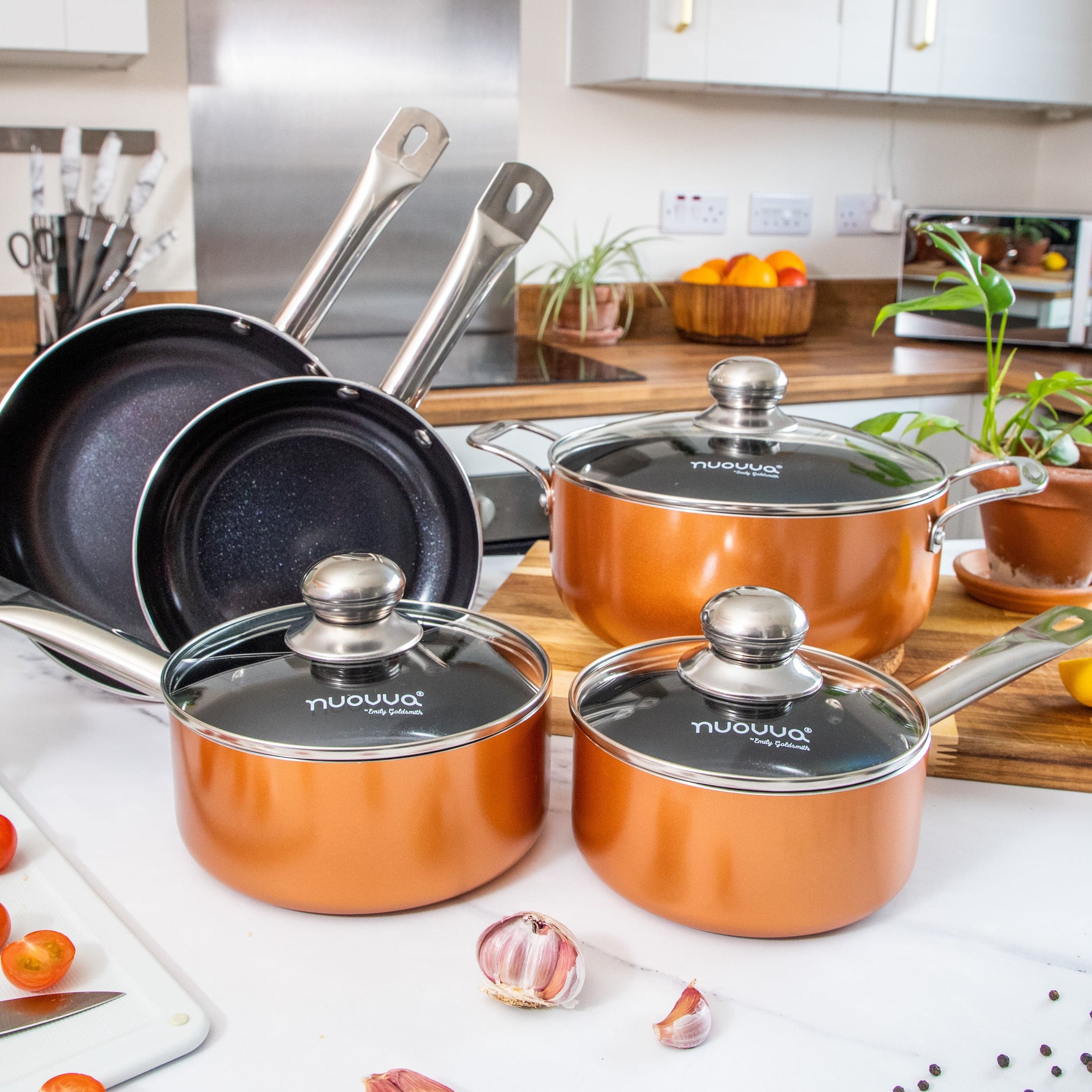8 Piece Granite Cookware Set User Manual