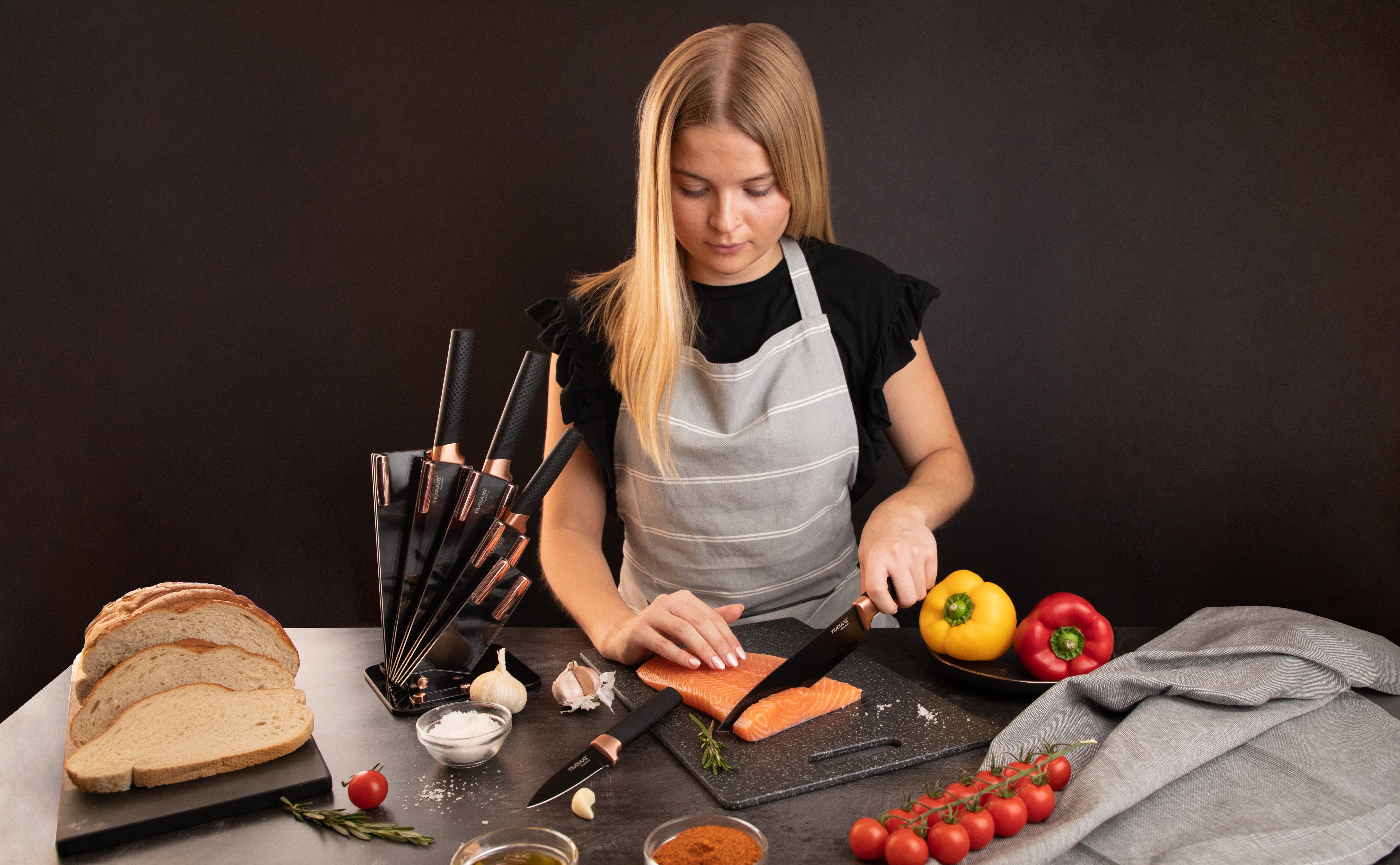 Knife block sets