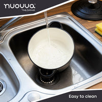 nuovva easy to clean cast iron Dutch oven with lid