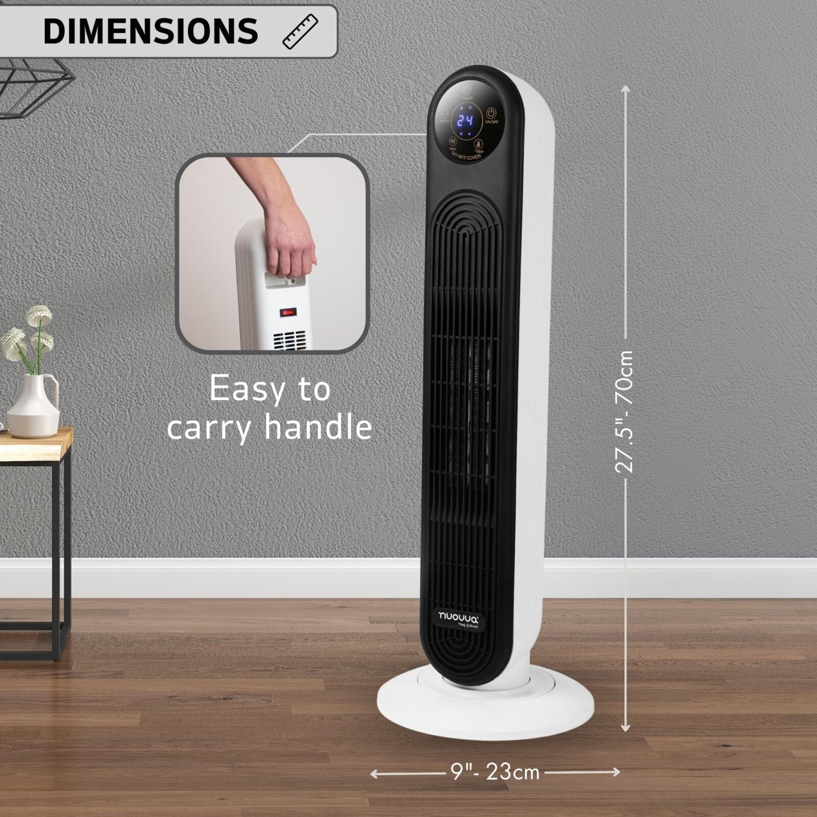 Tower dimensions