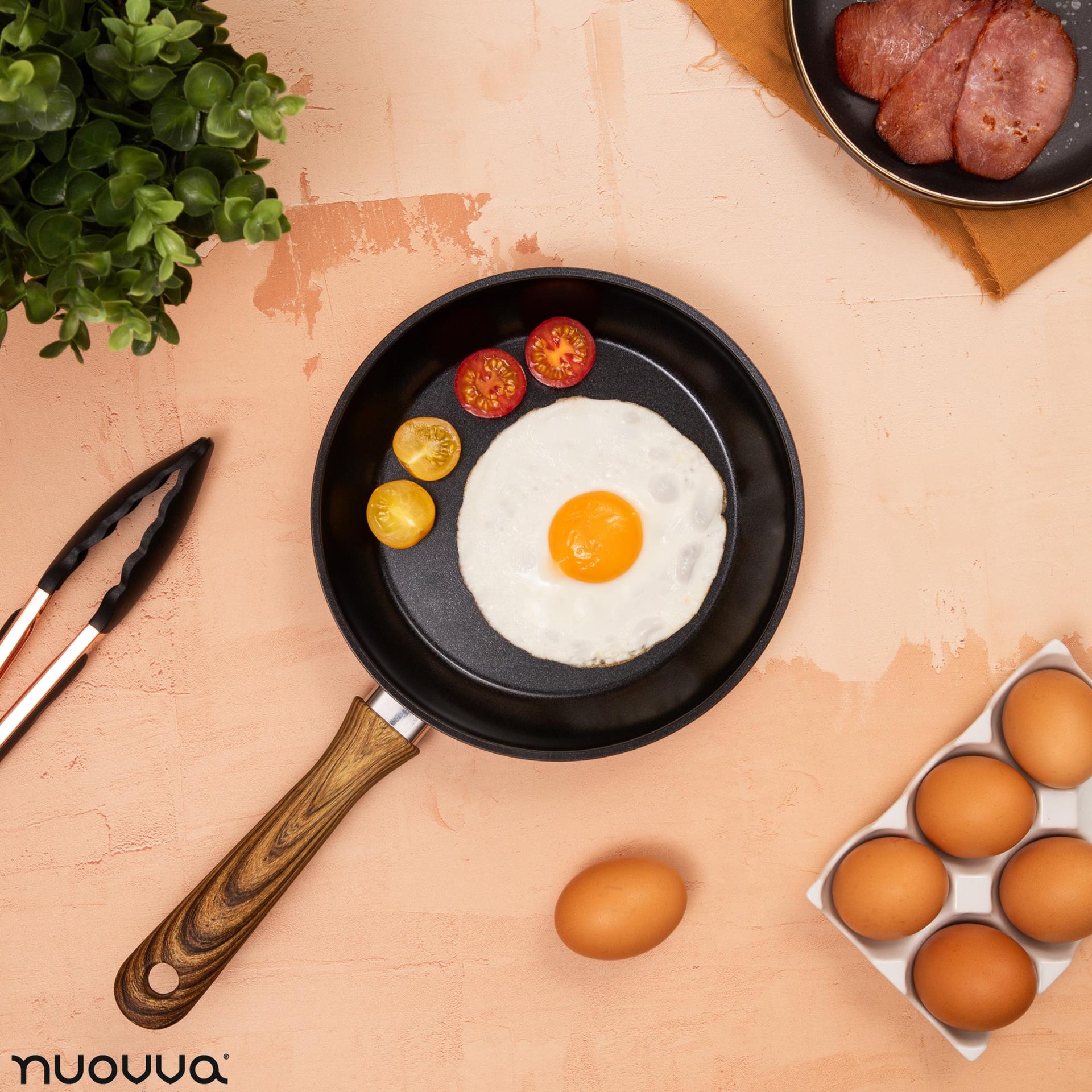 Induction Non-Stick Frying Pan - 20cm - Copper