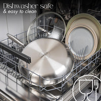 Dishwasher safe cookware