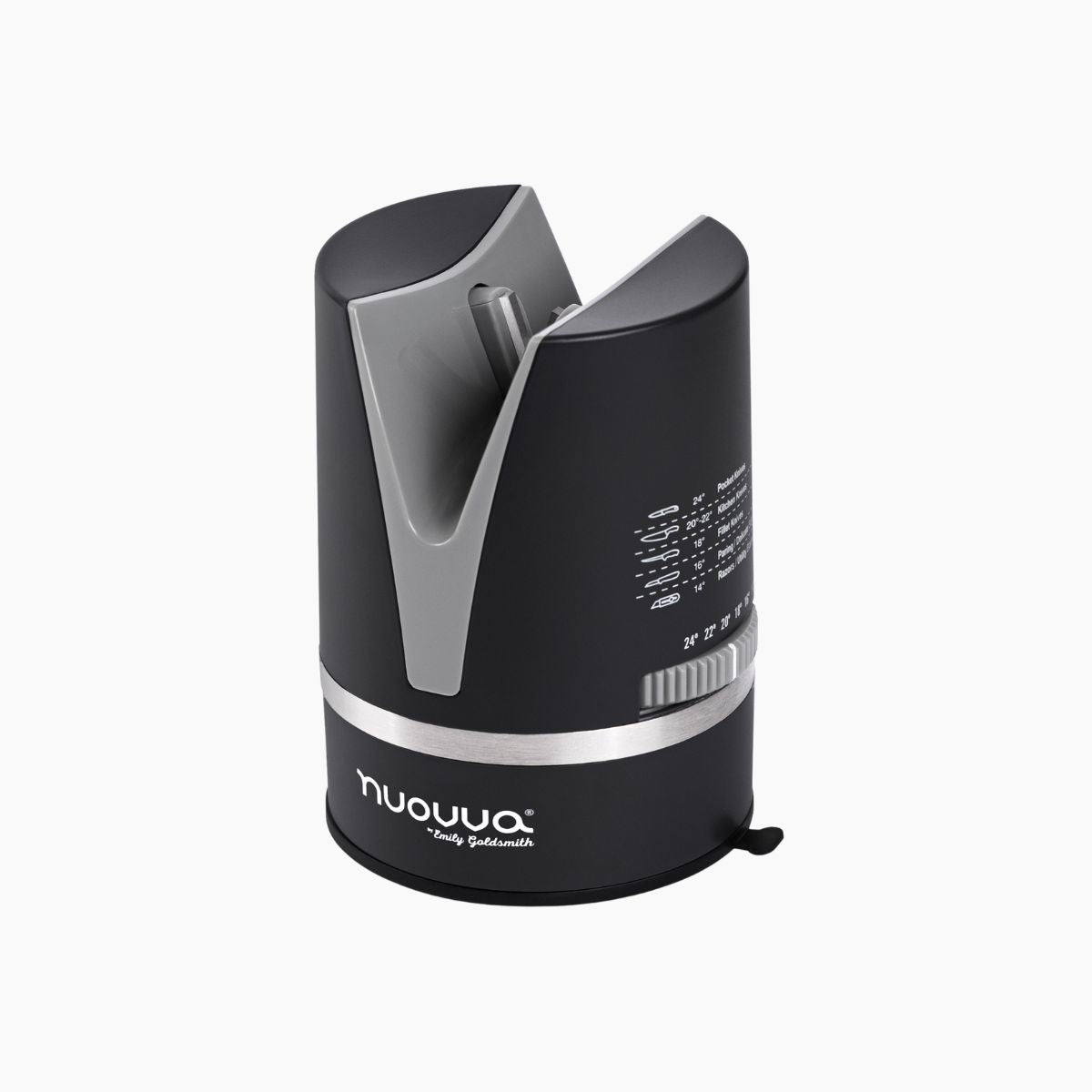 Kitchen Knife Sharpener Suction Base Hands Free Adjustable Angle Sharpens Knives