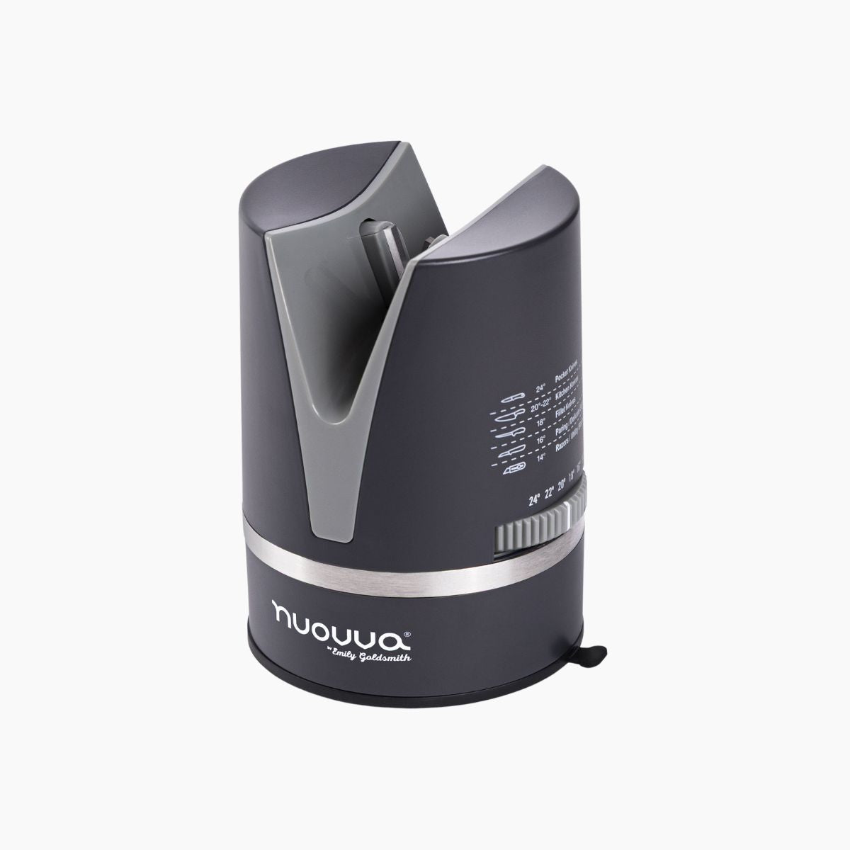 Kitchen Knife Sharpener Suction Base Hands Free Adjustable Angle Sharpens Knives