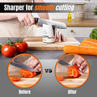 how to sharpen serrated knives at home for sharper smoother cutting