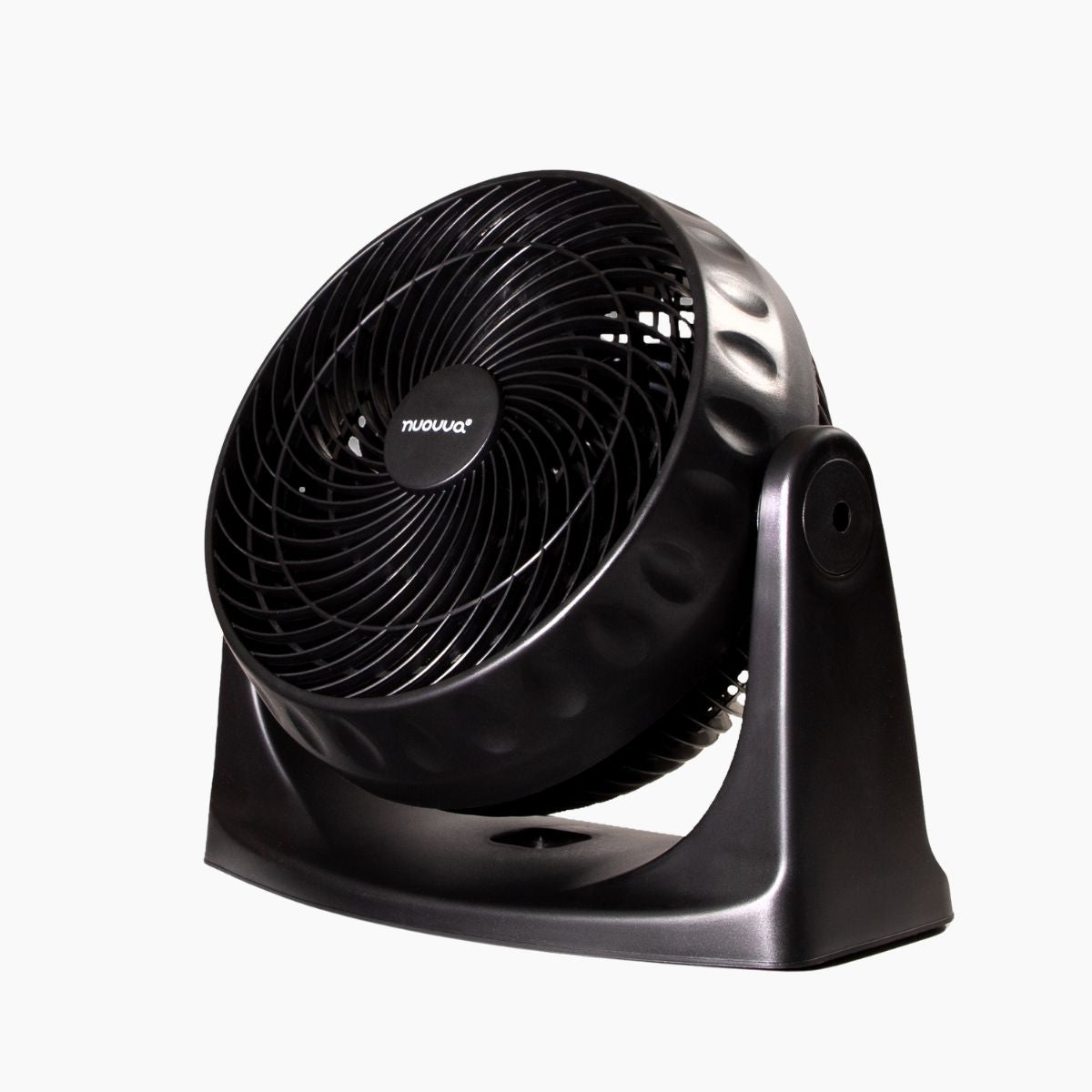 Powerful Electric Turbo Desk Fan with 3 Speed Levels - Black
