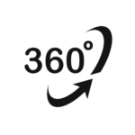 360-degree rotating block